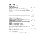 Simplicity Sewing Pattern S9188 Family Face Covers, sizes: A (S-M-L) 