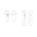 Ompelukaava: Women`s Dress & Jumpsuit, Butterick, B6826 