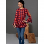Выкройка: Misses` Top, Butterick B6592 