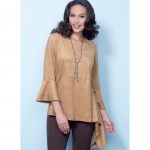 Выкройка: Misses` Pullover Tops with Sleeve and Peplum Variations, Butterick B6489 