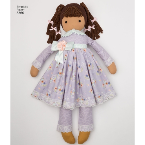 Nukud, täidistopitavad, Simplicity Pattern #8760 