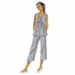 Ompelukaavat: Misses` Top, Gown and Pants, Butterick B5792 