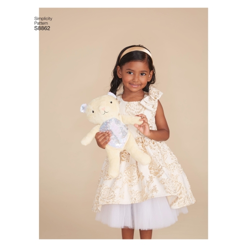 Loomad, topistäidetavad, Simplicity Pattern #S8862 
