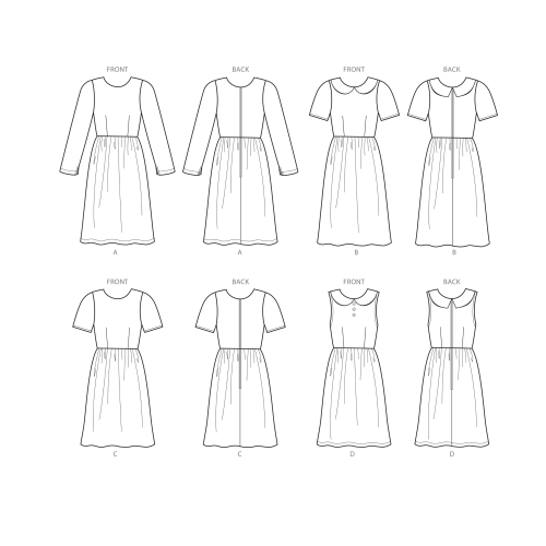 Naiste kleidid, Simplicity Pattern #S8946 