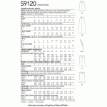 Laste ja tüdrukute kleidid, Simplicity Pattern #S9120 