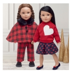Simplicity lõikekomplekt S9439 18` Doll Clothes 