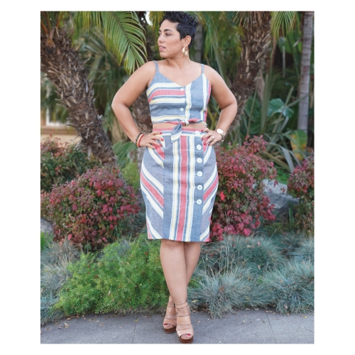 Naiste eestsõlmitavad topid ja seelikud by Mimi G Style, Simplicity Pattern #S8927 