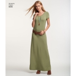 Naiste kleidid, suurused: A (XS-S-M-L-XL), Simplicity Pattern #8595 