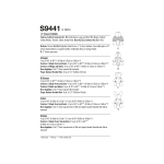 Simplicity Sewing Pattern S9441 13` Plushies 