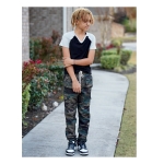 Simplicity Sewing Pattern Boys` Knit Top and Woven Pants and Shorts, SS9561AA (8-10-12-14-16) 
