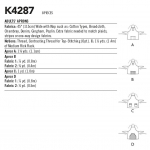 Выкройка: Adults` Aprons, Kwik Sew K4287 