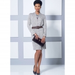 Выкройка: Misses` knit Off-the-Shoulder Top, Dress and Jumpsuit, Loose Jacket, and Pull-On Pants, Butterick B6495 
