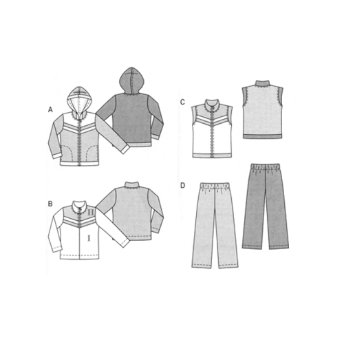 Dressid 104- 140cm,Coordinates Burda 9535 