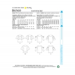 Naiste topp, Butterick B6560 