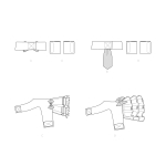 Simplicity Sewing Pattern Pet Collars, Cuffs and Dresses SS9507A 