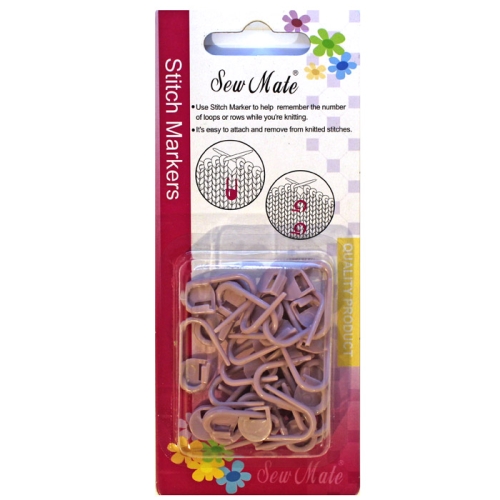 Silmuste lukustuvad märgistusaasad (väiksemad), 23 mm, 24 tk, SewMate 6156 