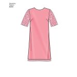 Naiste ja väikesekasvuliste Petite-naiste kleidid, Simplicity Pattern #8293 