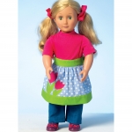 Выкройка: Misses`/Girls`/Dolls` Aprons, Kwik Sew K4105 