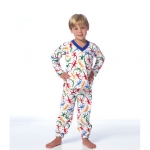 Ompelukaavat: Children`s, sizes: Boys` Top, Shorts and Pants, Butterick B6126 