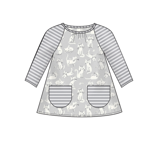 Laste topid jatrikoo retuusid, suurused: A (3-4-5-6-7-8), Simplicity Pattern #S9025 