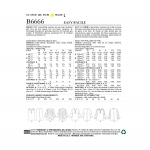 Выкройка: Misses` Top, Butterick B6666 
