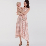 Naiste taljesse töödeldud kleit, Simplicity Pattern #S9134 