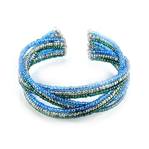Memory Wire teräslanka, läpimitta: ø5 cm ns ranneke, Beadalon 