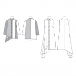 Выкройка: Misses` Shirt and Dress, Butterick B6771 