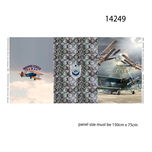 Digital Jersey print panels, 150cm x75cm, Stenzo, Art.14249 