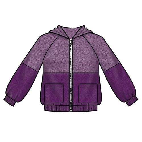 Laste ja tüdrukutetrikoo Hooded jakk, Simplicity Pattern #S8999 
