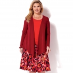 Выкройка: Women`s Draped Jacket, Tank Top and Gored Skirt, Kwik Sew K4199 
