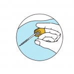 Nahast kahepoolne sõrmkübar, Clover (Jaapan) 616 