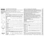 Laste ja tüdrukute tuunikad ja retuusid, Simplicity Pattern #8566 