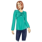 Выкройка: Misses` Top, Butterick B6712 