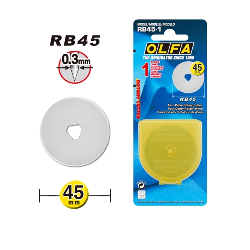 Replacement Rotary Blade, ø45 mm 