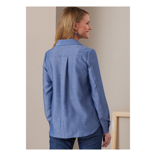 Lõikekomplekt BUTTERICK B6924 MISSES` SHIRTS BY PALMER/PLETSCH 