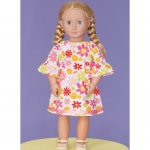 Выкройка: Girl`s Dress, Top, Capris and 45 cm (18` inch) Doll Dress, Kwik Sew K0261 