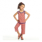 Выкройка: Children`s, sizes: Girls` Top, Dress, Pants and Hat, Butterick B5019 
