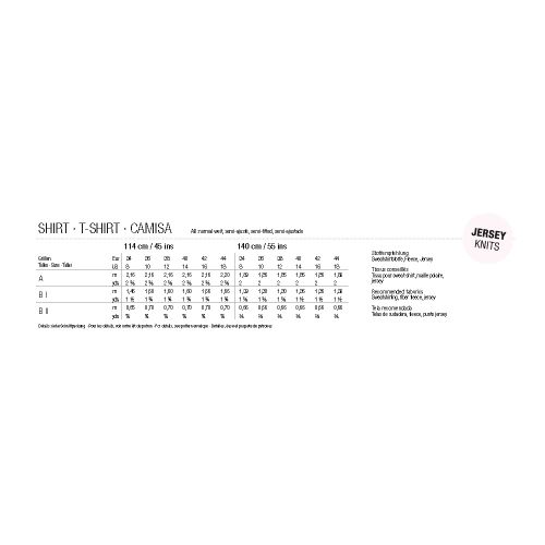Выкройка Nr. 34-44, Burda Style Nr. 6269 