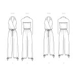 Simplicity Sewing Pattern S9480 Misses` Jumpsuit 