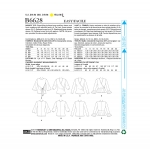 Ompelukaavat: Misses` Top, Butterick B6628 