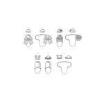 Simplicity lõikekomplekt Babies` Buntings and Hats, SS9591AA (XXS-XS-S-M) 