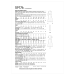 Kleit, Simplicity Sewing Pattern S9176AA 
