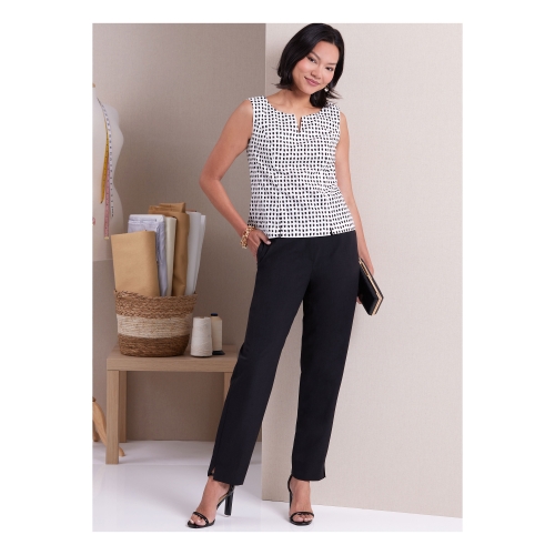 Lõikekomplekt BUTTERICK B6944 MISSES` PANTS IN FOUR LENGTHS 