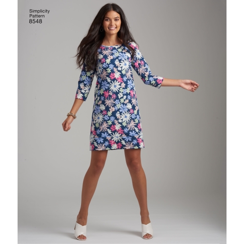 Naiste trikookleit, suurused: A (10-12-14-16-18-20-22), Simplicity Pattern #8548 