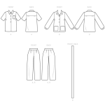 Simplicity lõikekomplekt S9635 Naiste Vintage kodune riietus 