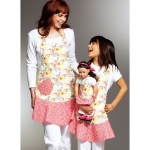 Выкройка: Misses`, Girls` & Dolls` Aprons, Kwik Sew K3787 
