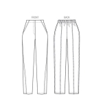 Ompelukaavat: Misses` Pants, Butterick B6028 