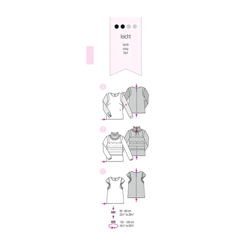 Sewing pattern Nr.34-46, Burda Style Nr.6568 