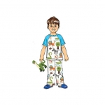 Выкройка: Children`s, sizes: Boys` Top, Shorts and Pants, Butterick B6278 